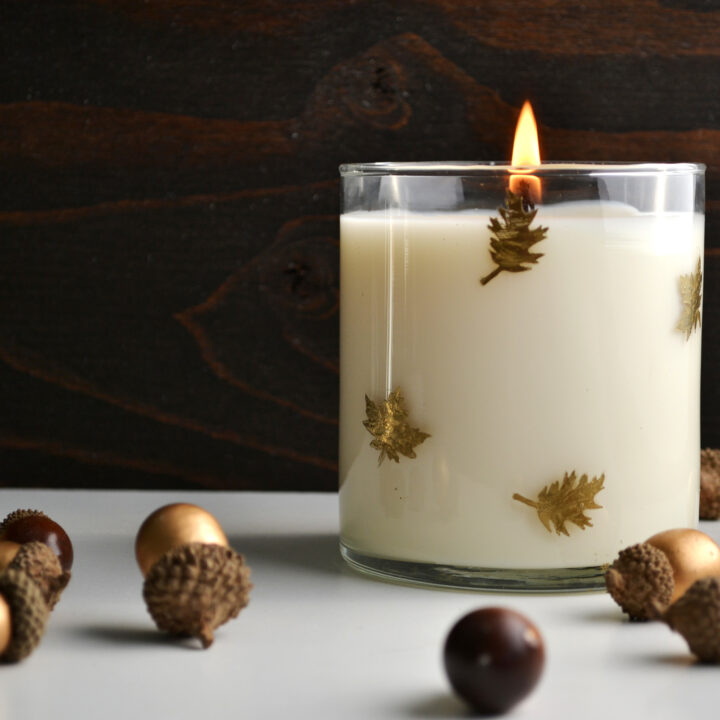 DIY Pumpkin Spice Candle for Fall
