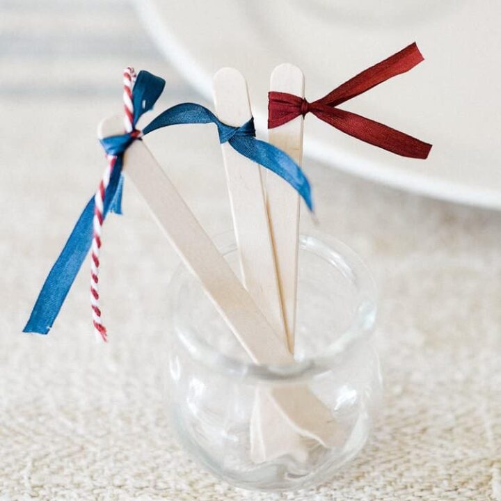 Fourth of July Party Ideas: DIY Cocktail Stir Sticks