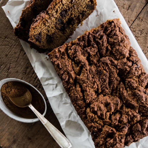 Healthy Pumpkin Bread with Chocolate Chips - Boxwood Ave.