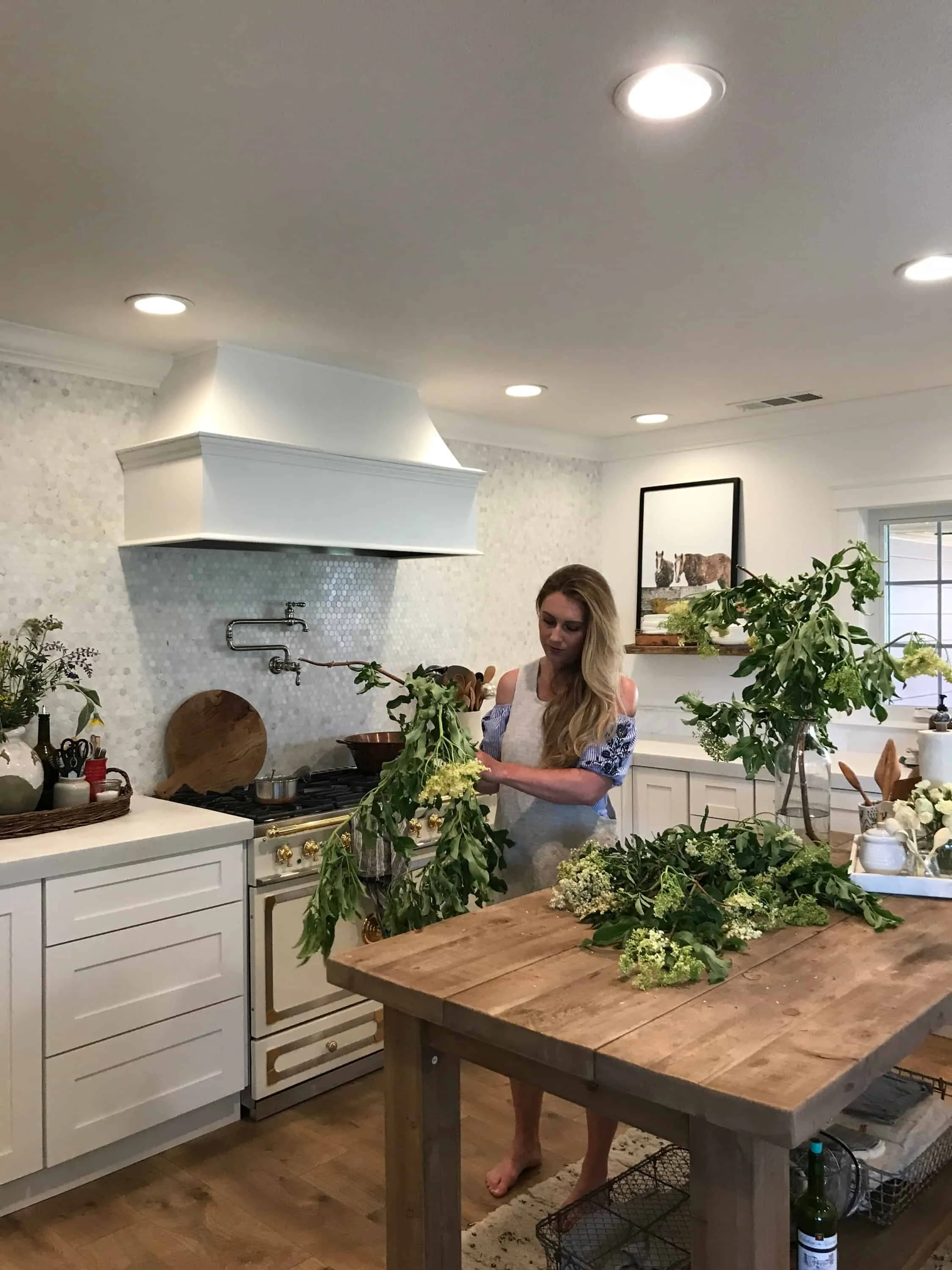 White concrete countertops are a beautiful organic element in a kitchen, after pouring, they must be properly sealed for longevity!