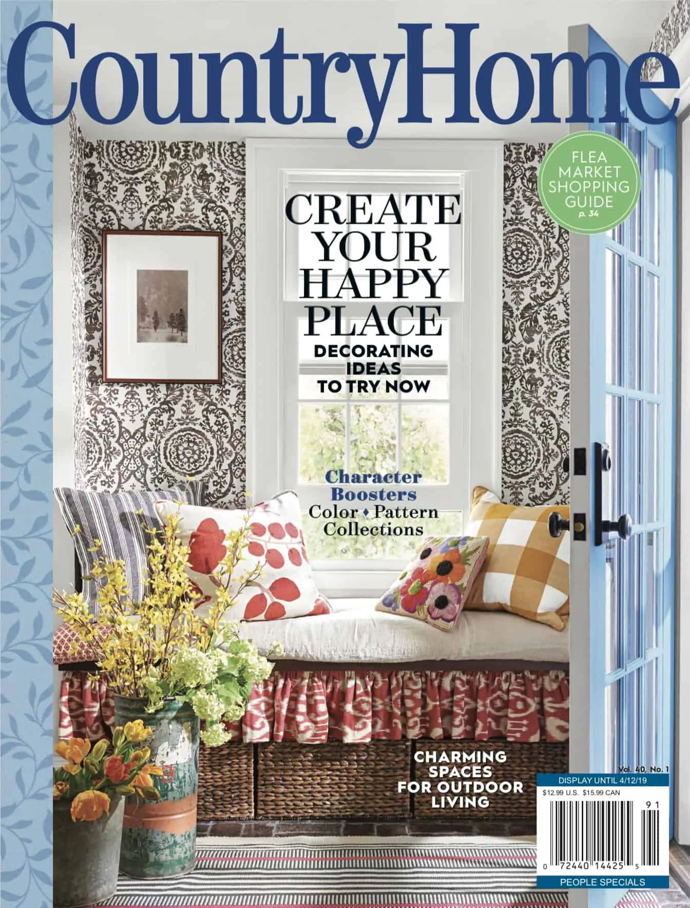 Come take a look into our home through the eyes of photographer Jay Wilde and stylist Lacey Howard in Country Home Magazine’s early spring 2019 edition!