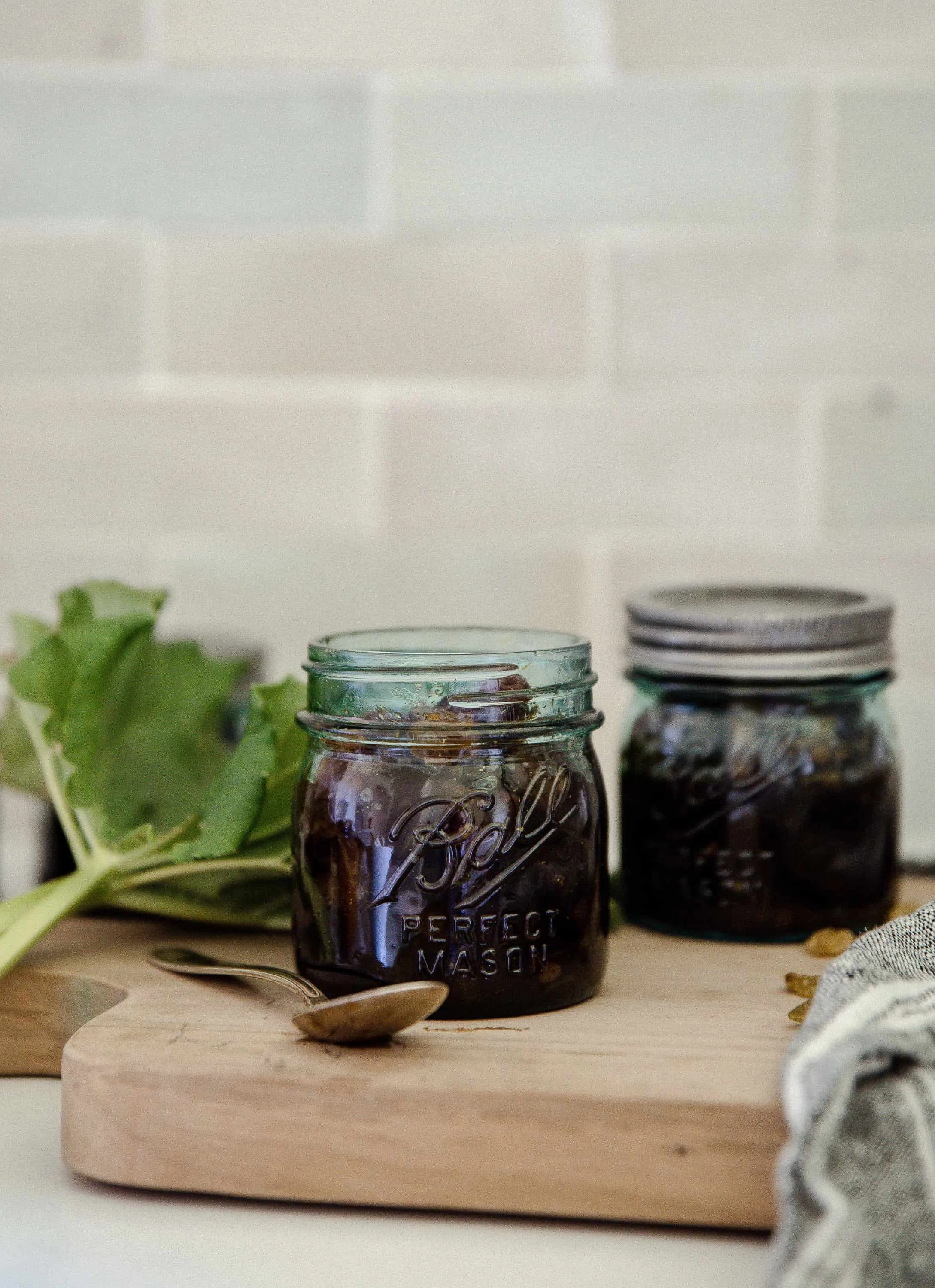 Preserve your rhubarb crop with this delicious orange rhubarb chutney recipe! This chutney recipe is full of flavor and is so easy!