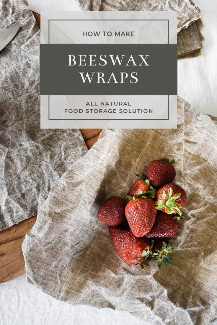 Learn how you can make your own Bee’s Wrap with this tutorial! This is a great sustainable alternative to plastic wrap!