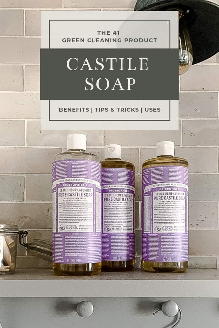 Castile soap is one of the oldest known soaps, yet continues to innovate the way we clean our homes today! You can use this simple all-natural soap to clean nearly anything in your home! 
