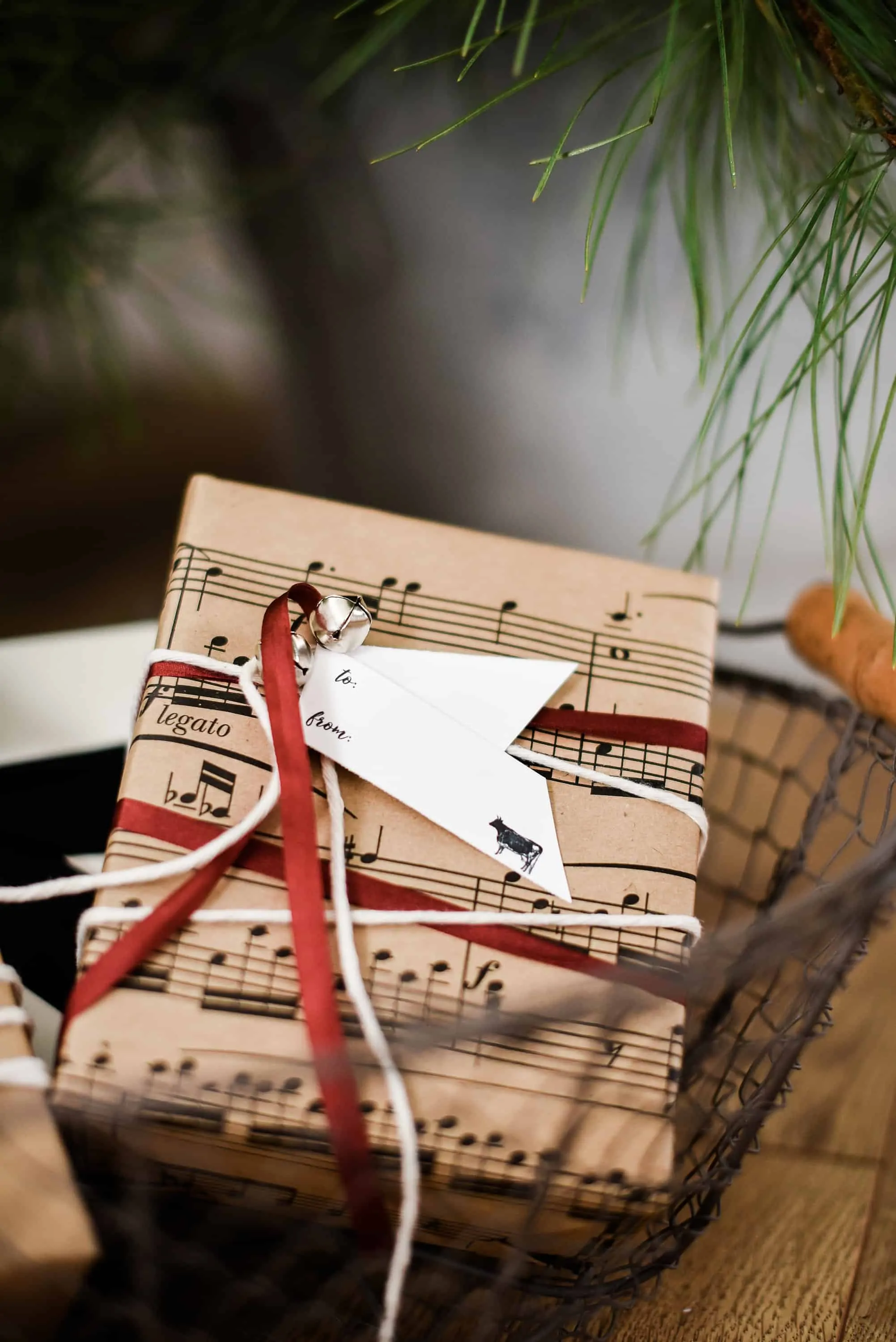 DIY Calligraphy Wrapping Paper - Boxwood Ave.