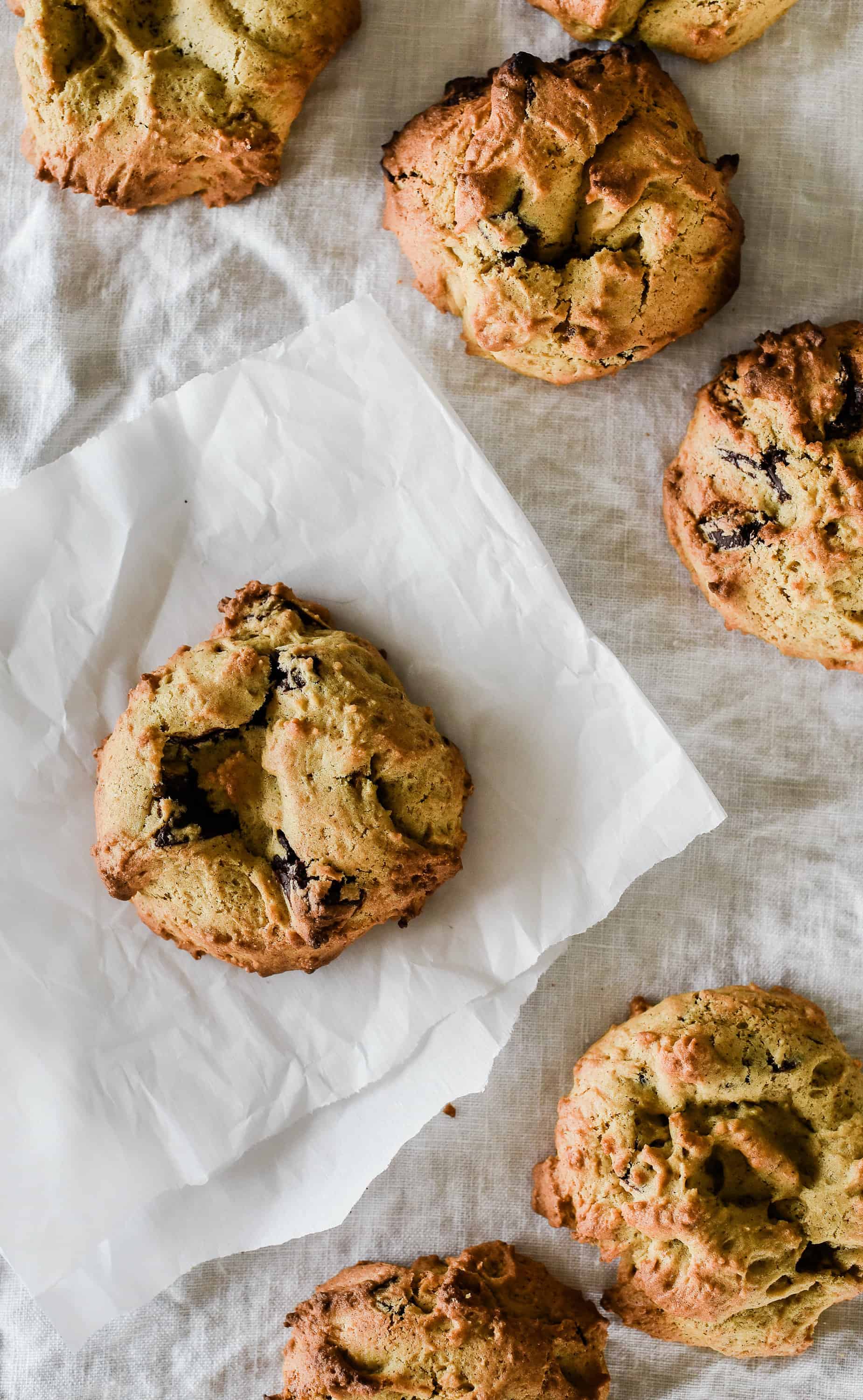 Of all the pumpkin recipes I’ve shared, these pumpkin chocolate chip cookies just might be my favorite. Baked to golden perfection, they are chewy, savory, sweet, and melt in your mouth good…you’re going to love these!