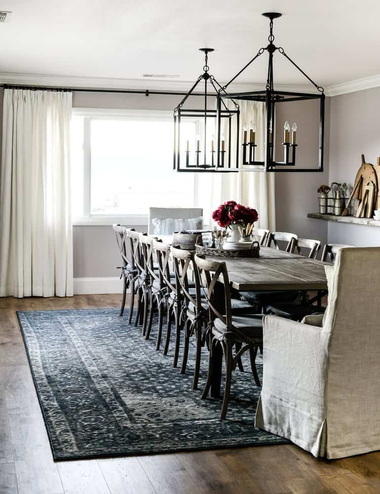 Our Simple Guide To The Right Rug Sizes, How To Select Rug Size For Dining Table