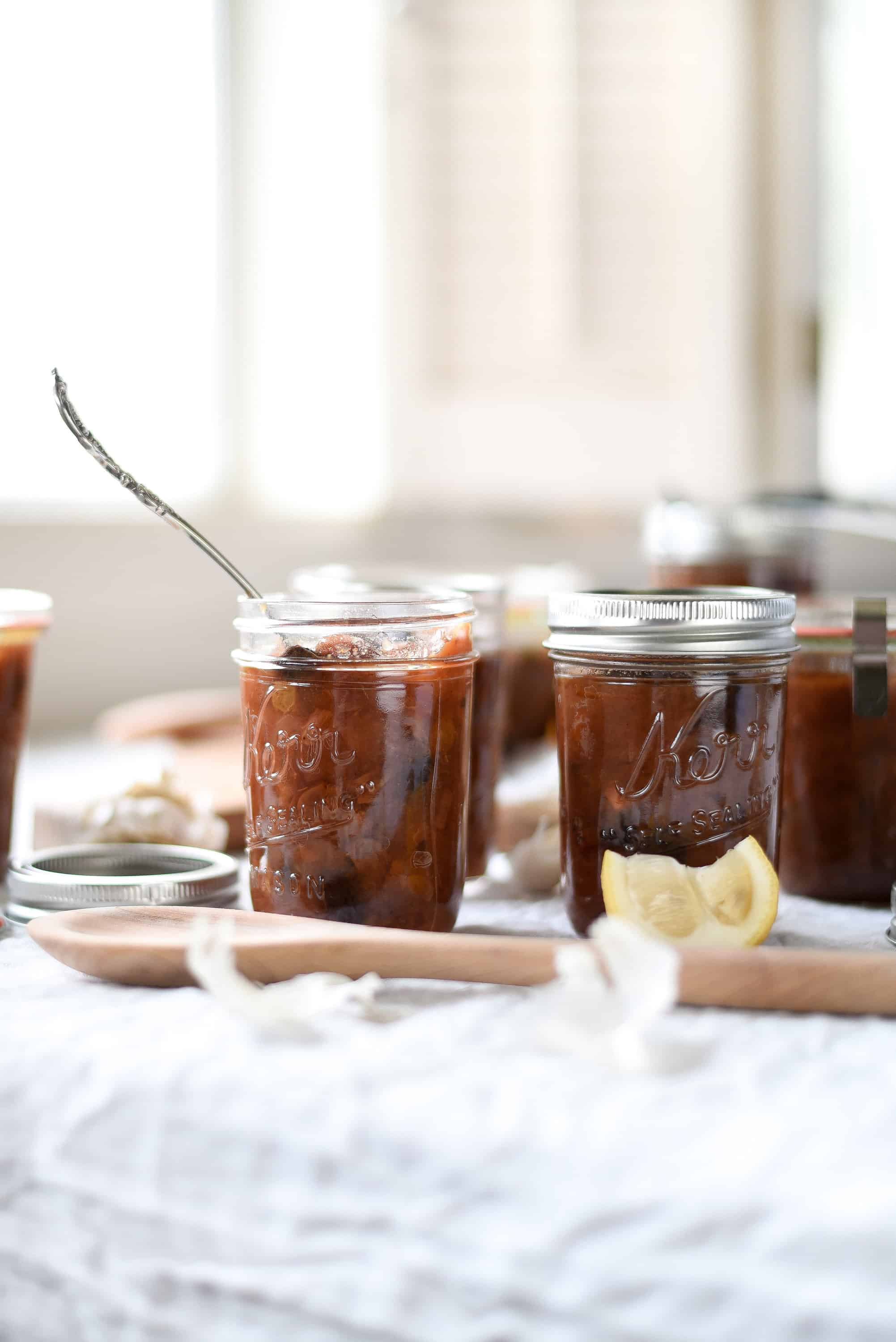 Spiced Pear Chutney Preserves Boxwood Ave