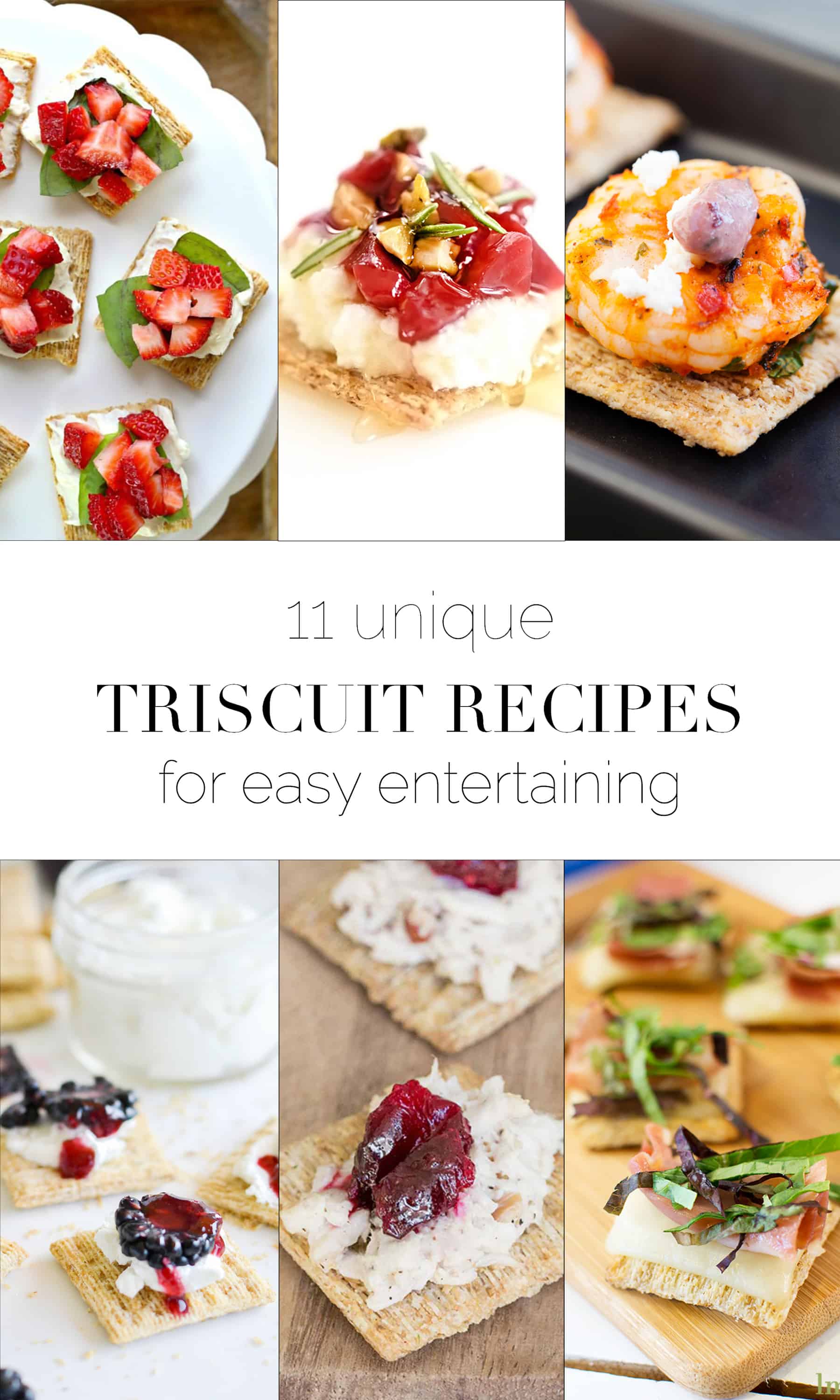 Triscuit Recipes for Entertaining