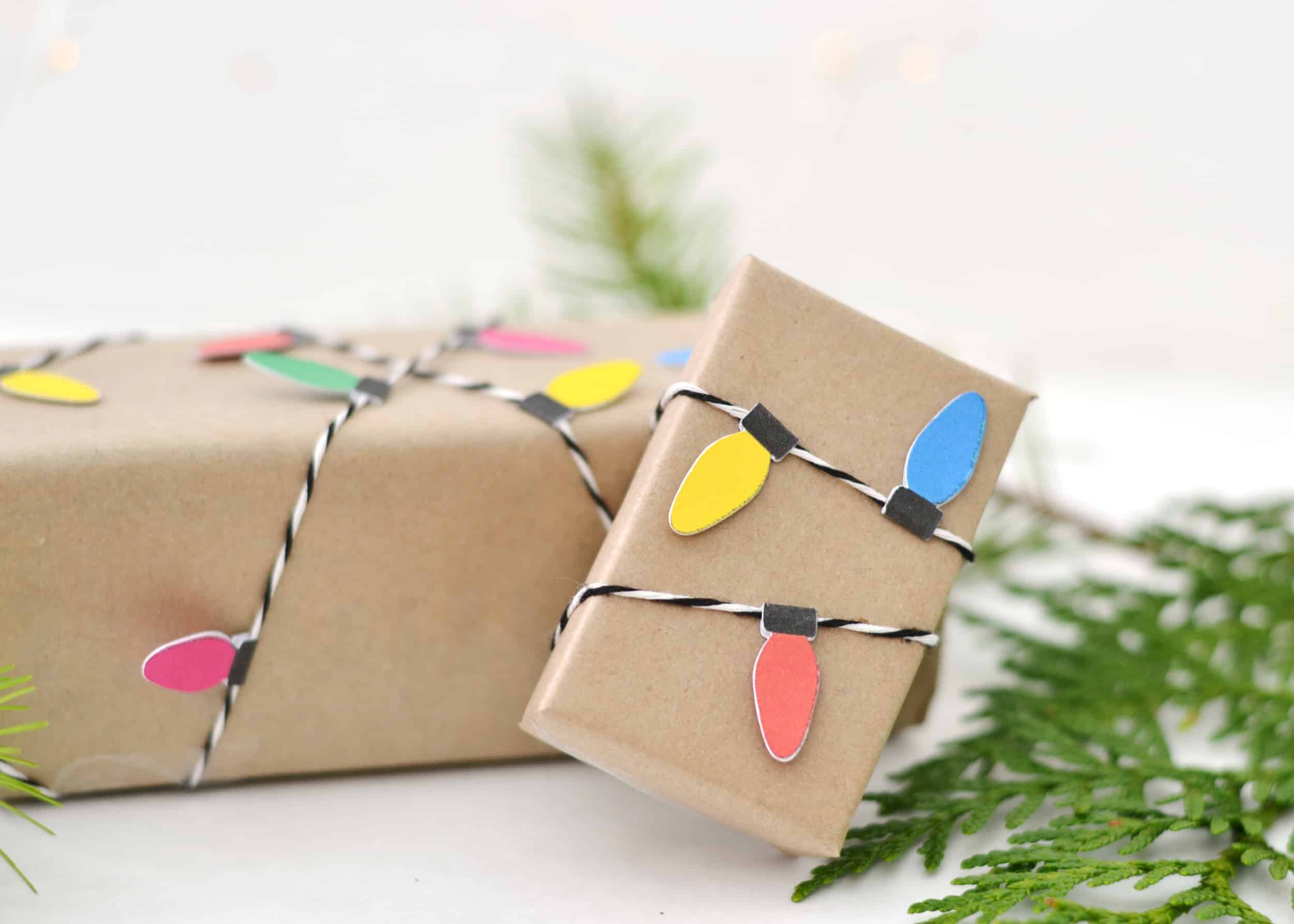 Holiday Lights Kids' Gift Wrap