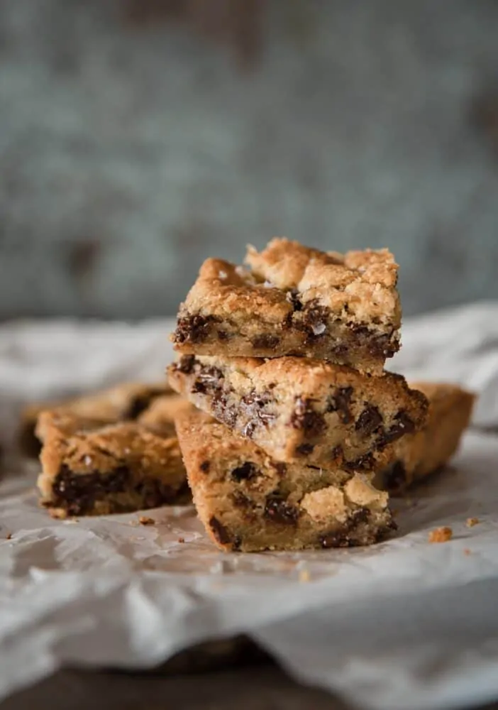 Chewy Chocolate Chip Cookie Bar Recipe