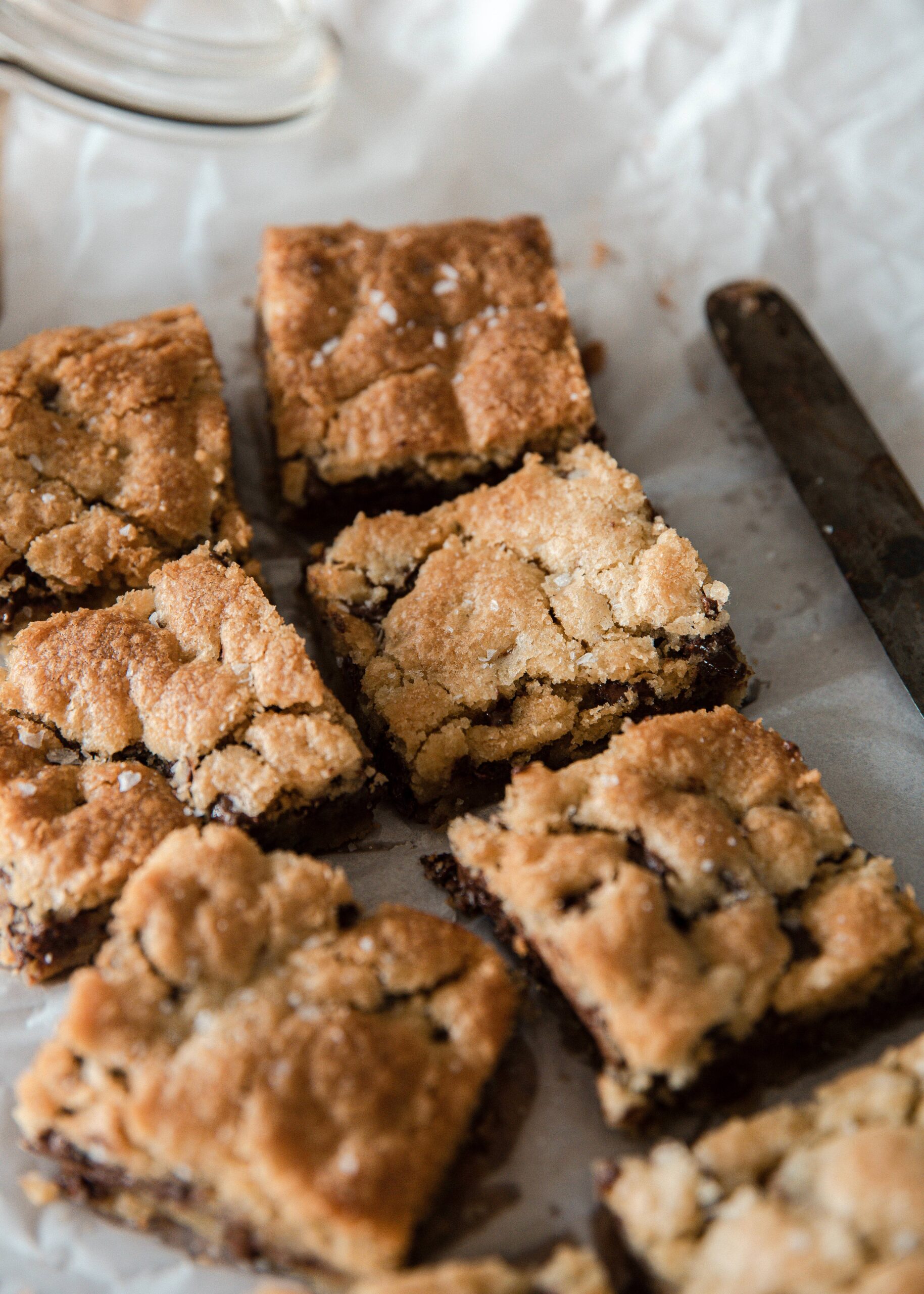 Chewy Chocolate Chip Cookie Bars Recipe - Boxwood Ave