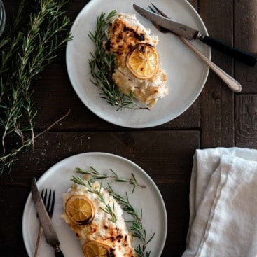 Baked Greek yogurt chicken dinner recipe