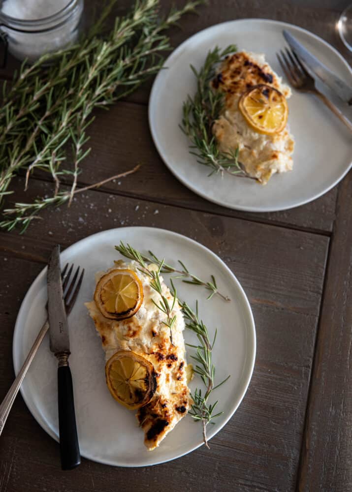 Baked Greek yogurt chicken dinner recipe