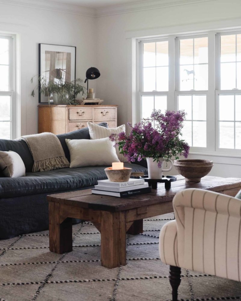 living room tables with stools