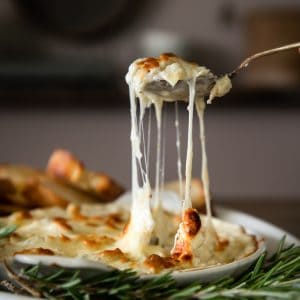 cheesy artichoke dip