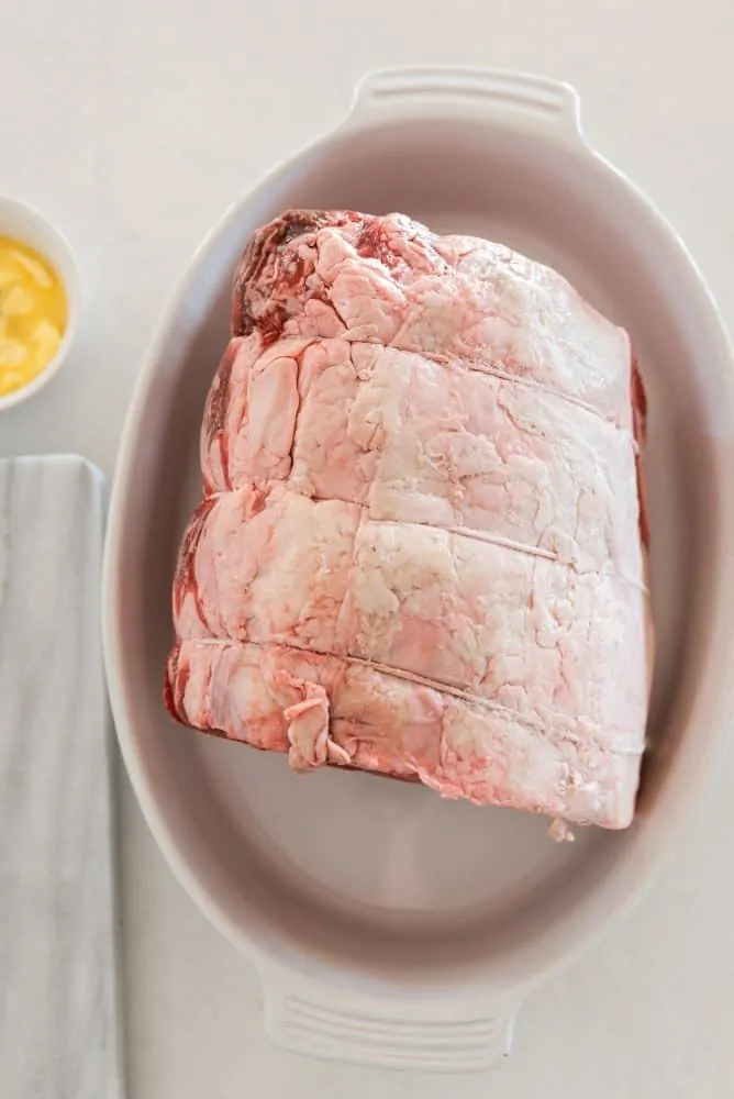 Prime Rib Roast With Garlic Herb Butter - Clover Meadows Beef