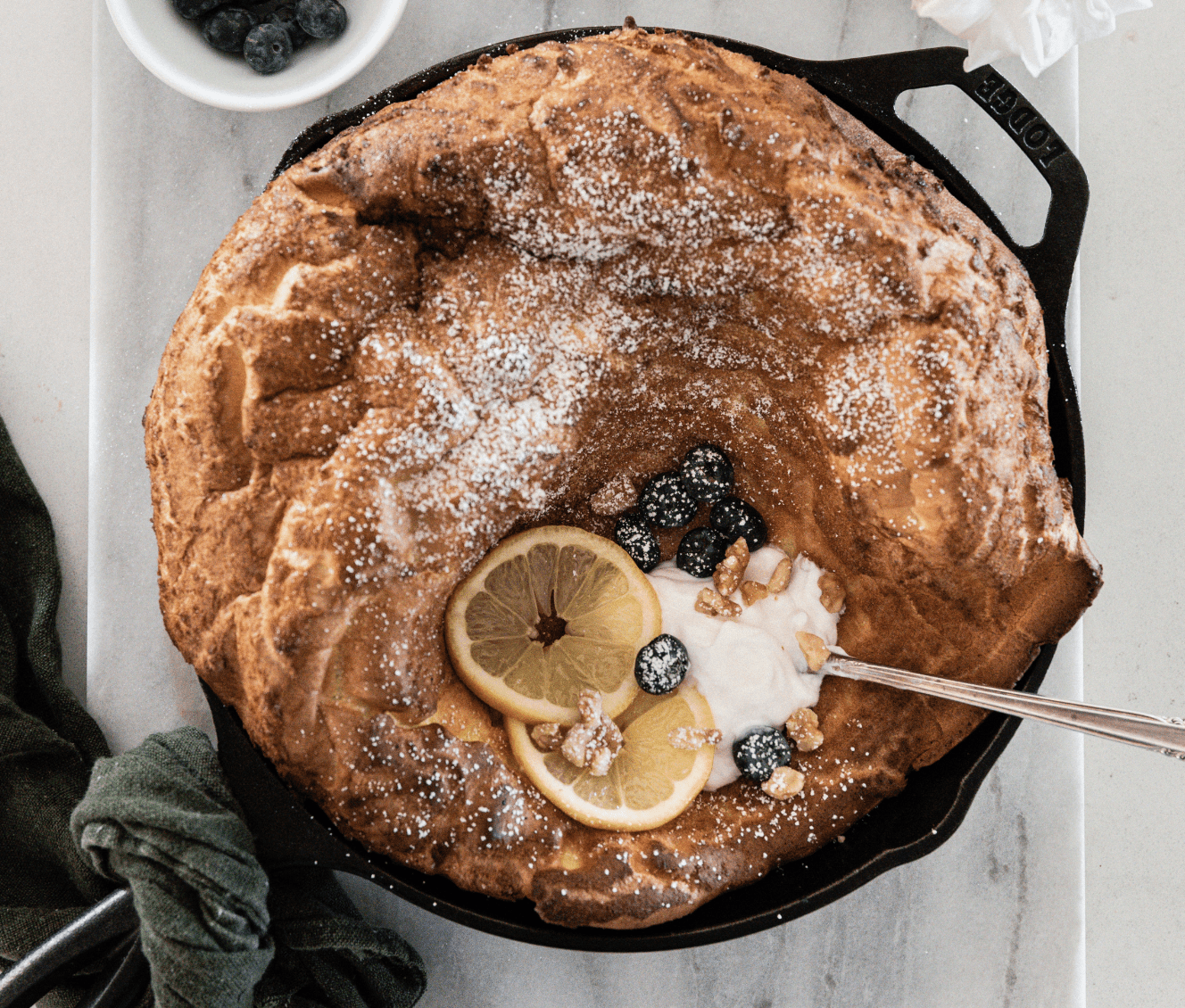 Skillet Dutch Baby Pancake: Because Screw Standing Over a Hot