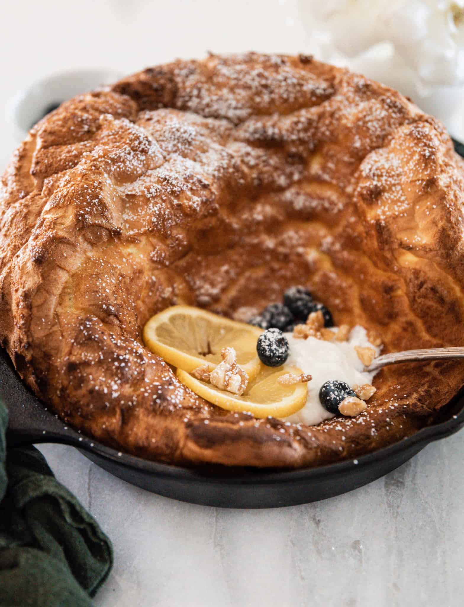 The Fluffiest Dutch Baby Pancake {Tips & Tricks for Perfection!}