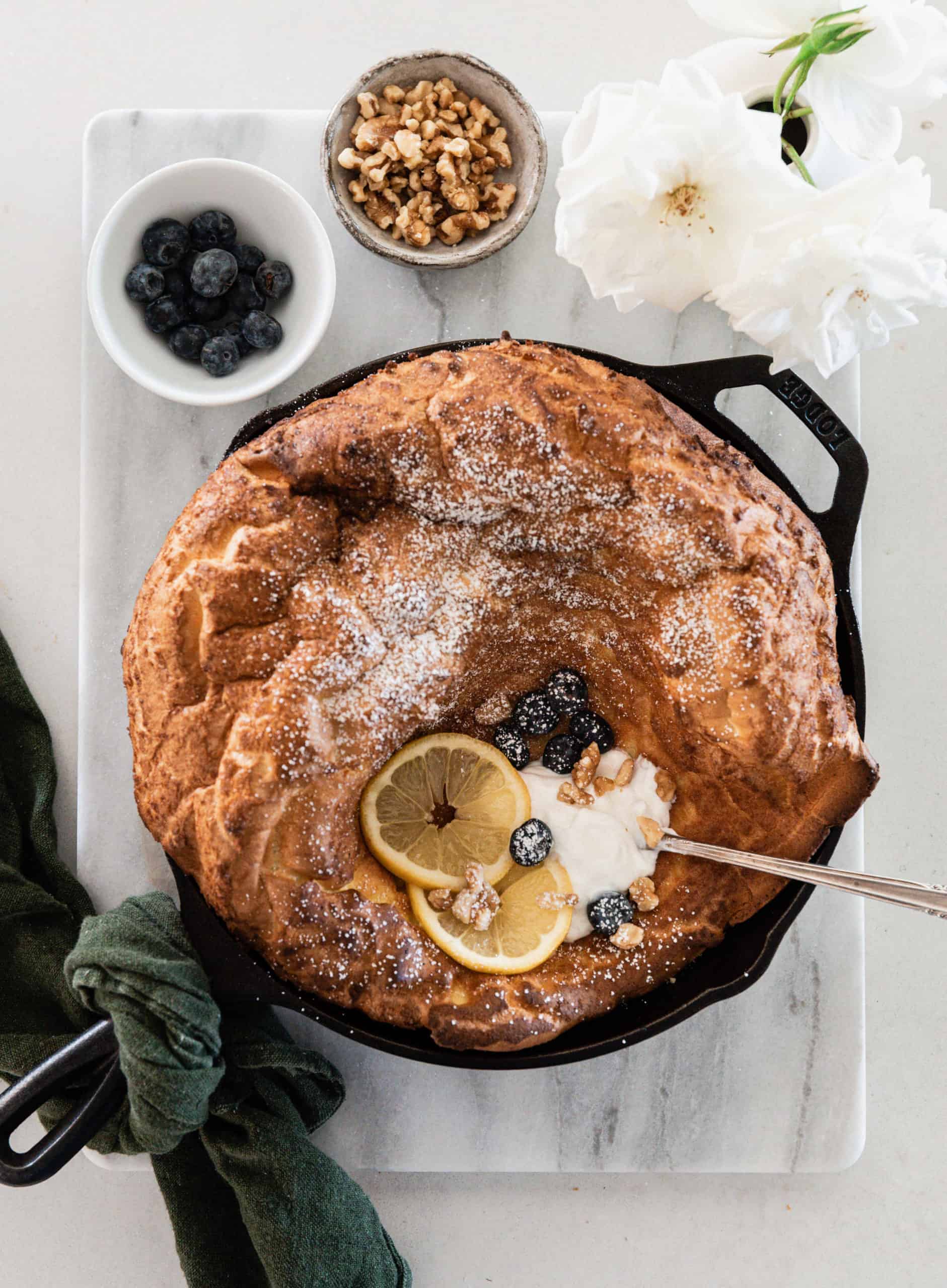 Dutch Baby Pancake {Ready in 30 Minutes!}