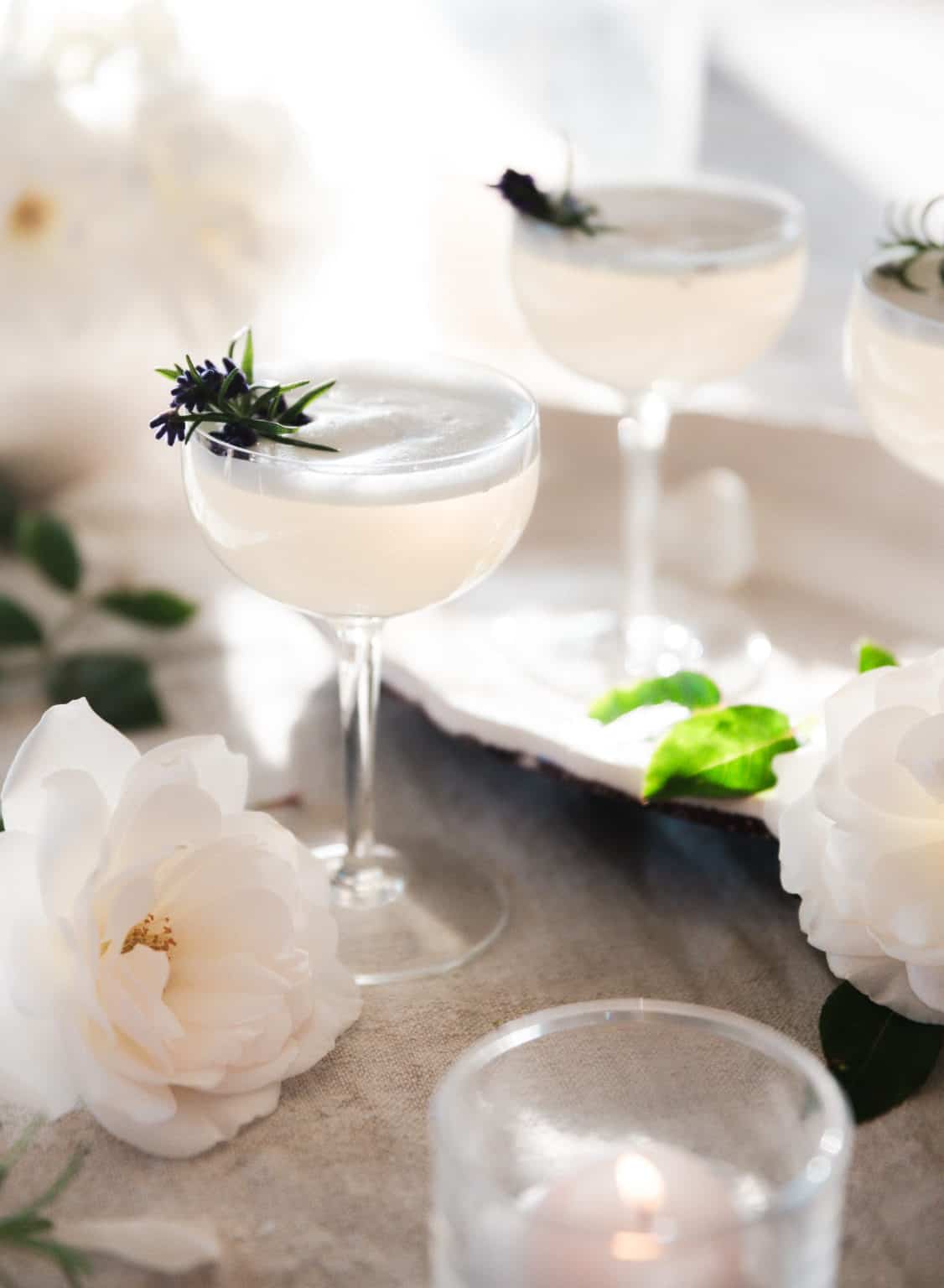 This Refreshing Lavender Vodka Cocktail is a Garden Party in a Glass