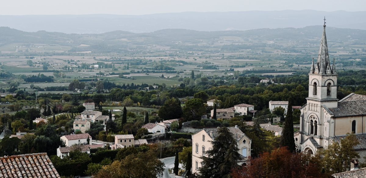 View of Provence, France.