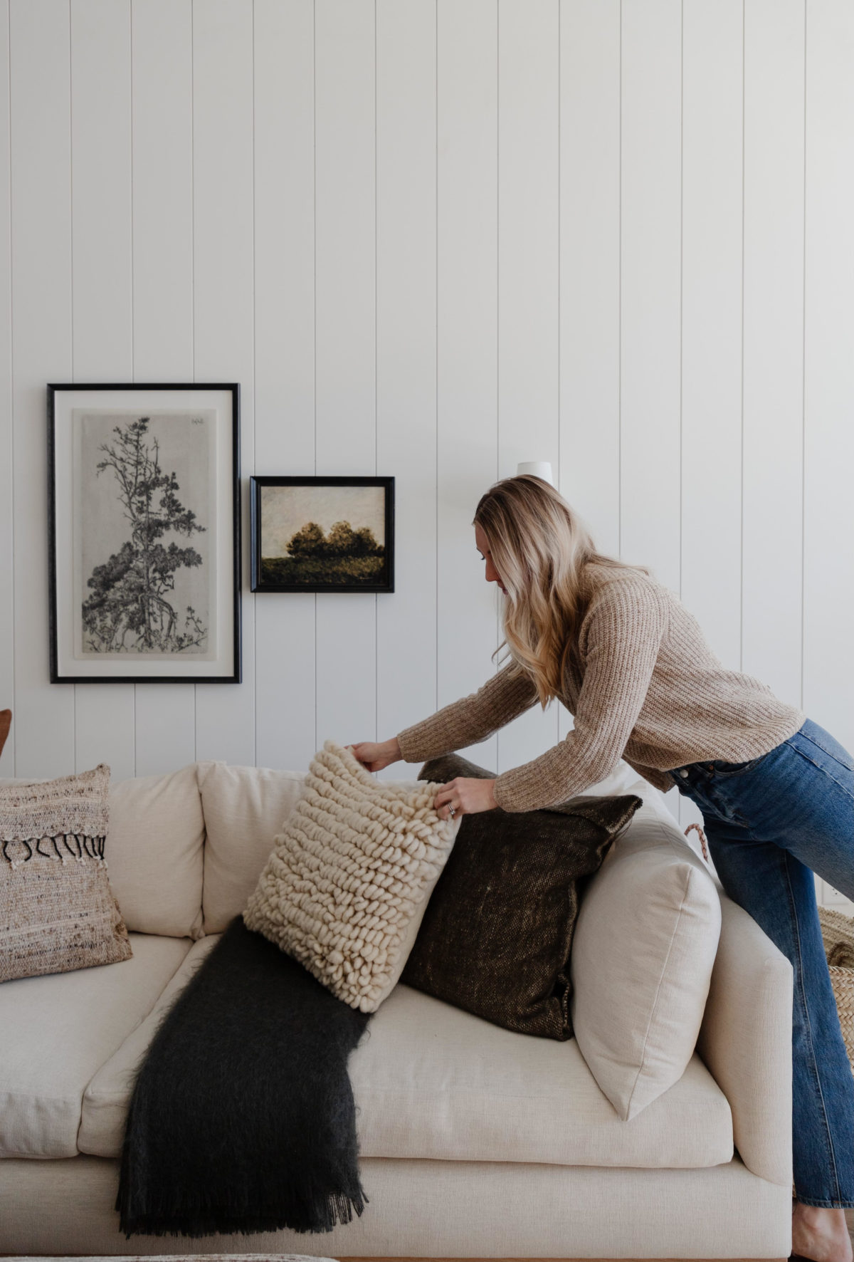 Pure White Paint by Sherwin Williams on a wall with Paneling.