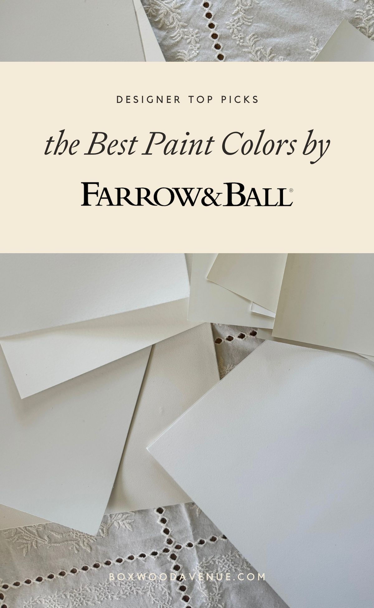 Best Farrow and Ball Paint Colors and Swatches